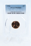 1964-P PCGS PR68RD Lincoln Memorial Cent Proof 1C