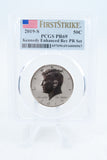 2019-S PCGS PR69 Enhanced Reverse Proof Kennedy Half Dollar 50C