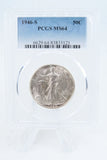 1946-S PCGS MS64 Walking Liberty Half Dollar Business Strike 50C