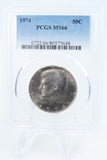 1974-P PCGS MS66 Kennedy Half Dollar Business Strike 50C