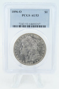 1896-O PCGS AU53 Morgan Dollar Business Strike