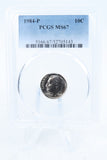 1984-P PCGS MS67 Roosevelt Dime Business Strike 10C