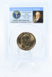 2010-P PCGS MS67 James Buchanan Position B Presidential Dollar