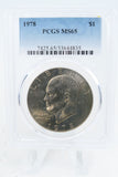 1978-P PCGS MS65 Eisenhower Ike Dollar Business Strike