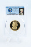 2007-S PCGS PR70DCAM John Adams Presidential Dollar Proof