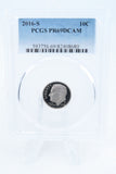 2016-S PCGS PR69DCAM Roosevelt Dime Proof 10C