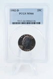 1982-D PCGS MS66 Washington Quarter Business Strike 25C
