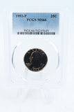 1993-P PCGS MS66 Washington Quarter Business Strike 25C