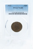 1832-P PCGS VG08BN Classic Head Half Cent Business Strike