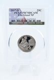 2017-S PCGS PR70DCAM Ellis Island NP Quarter Proof 25C