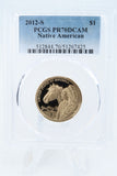 2012-S PCGS PR70DCAM Native American Dollar Proof