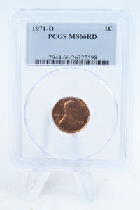 1971-D PCGS MS66RD Lincoln Memorial Cent Business Strike 1C