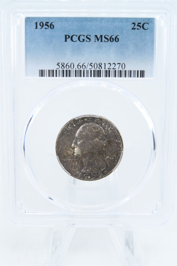 1956-P PCGS MS66 Washington Quarter Business Strike 25C