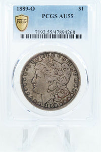 1889-O PCGS AU55 Morgan Dollar Business Strike