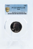 1967-P PCGS SP67CAM SMS Washington Quarter 25C