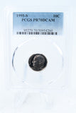 1995-S PCGS PR70DCAM Roosevelt Dime Proof 10C