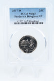 2017-D PCGS MS67 Frederick Douglass NP Quarter Business Strike 25C