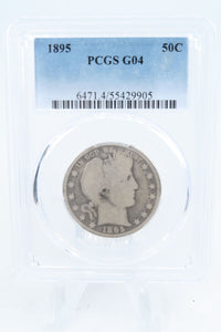 1895-P PCGS G04 Barber Half Dollar Business Strike 50C