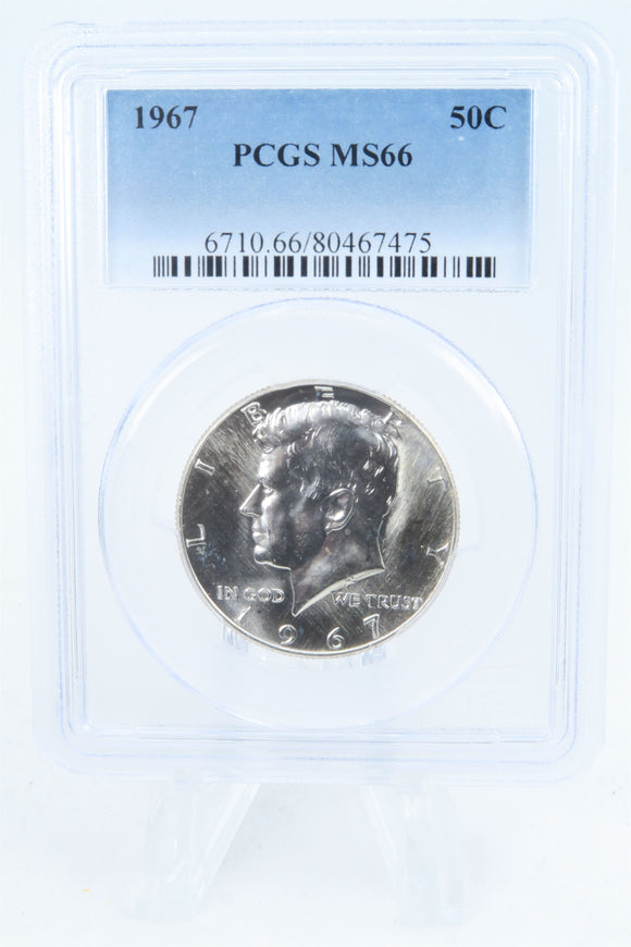 1967-P PCGS MS66 Kennedy Half Dollar Business Strike 50C