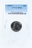 1992-P PCGS MS66 Washington Quarter Business Strike 25C