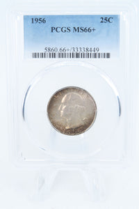 1956-P PCGS MS66+ Washington Quarter Business Strike 25C
