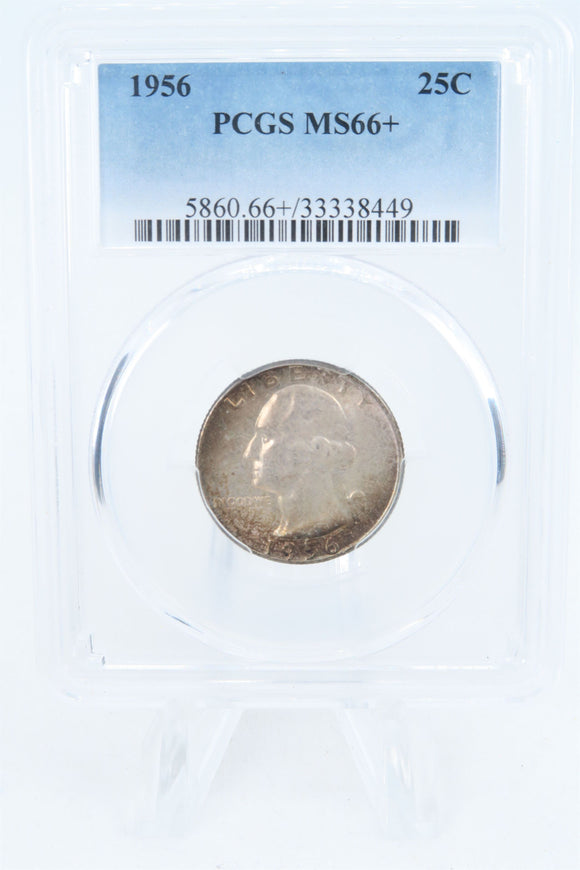 1956-P PCGS MS66+ Washington Quarter Business Strike 25C