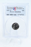 2007-P PCGS SP69FB Satin Finish Roosevelt Dime 10C