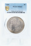 1880-P PCGS MS62 Morgan Dollar Business Strike