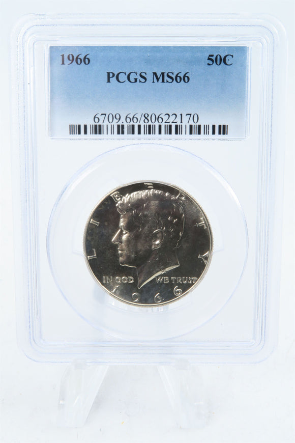 1966-P PCGS MS66 Kennedy Half Dollar Business Strike 50C
