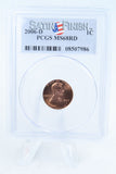 2006-D PCGS SP68RD Satin Finish Lincoln Cent 1C