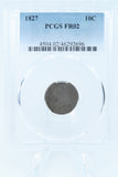 1827-P PCGS FR02 Capped Bust Dime Business Strike 10C