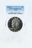 1974-S PCGS PR69DCAM Clad Eisenhower Ike Dollar Proof