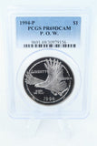 1994-P PCGS PR69DCAM P.O.W. Silver Modern Commemorative Dollar Proof