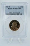 2001-S PCGS PR69DCAM Sacagawea Dollar Proof