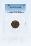 1920-P PCGS MS64RB Lincoln Wheat Cent Business Strike 1C