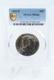 1983-P PCGS MS66 Kennedy Half Dollar Business Strike 50C