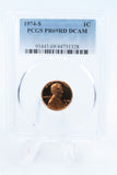 1974-S PCGS PR69DCAM Lincoln Memorial Cent Proof 1C