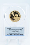 2009-S PCGS PR70DCAM John Tyler Presidential Dollar Proof