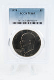 1974-P PCGS MS65 Eisenhower Ike Dollar Business Strike