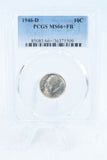 1946-D PCGS MS66+FB Roosevelt Dime Business Strike 10C