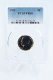1962-P PCGS PR68 Jefferson Nickel Proof 5C
