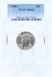 1948-S PCGS MS66 Washington Quarter Business Strike 25C