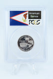 2009-S PCGS PR70DCAM American Samoa Proof 25C