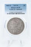 1886-O PCGS VF35 VAM 1A Clashed E Morgan Dollar Business Strike