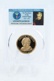 2008-S PCGS PR70DCAM Andrew Jackson Presidential Dollar Proof