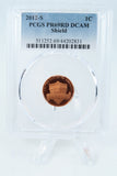 2012-S PCGS PR69DCAM Lincoln Shield Cent Proof 1C