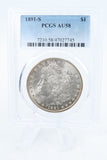 1891-S PCGS AU58 Morgan Dollar Business Strike