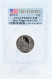2015-S PCGS PR69DCAM Blue Ridge Parkway NP Quarter Proof 25C
