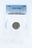 1849-P PCGS XF45 Liberty Seated Dime Business Strike 10C