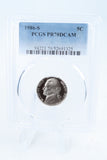 1986-S PCGS PR70DCAM Jefferson Nickel Proof 5C